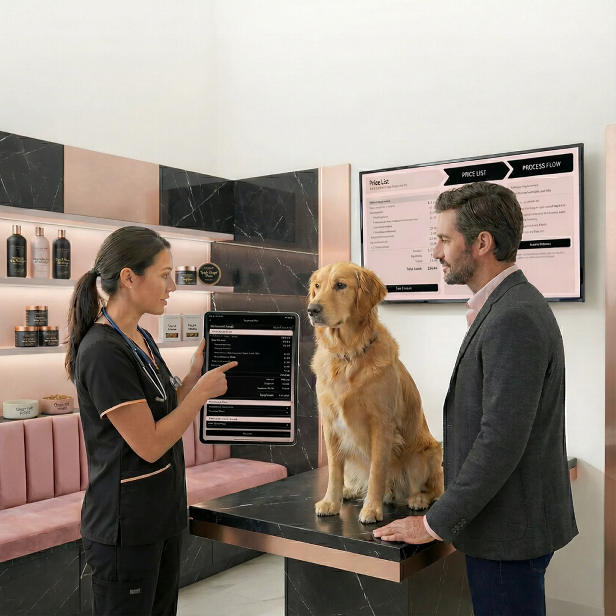 Transparent pricing and process